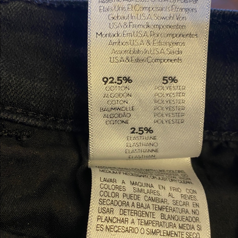 VGUC MOTHER Black Flare Jeans Size 31 - Picture 7 of 7